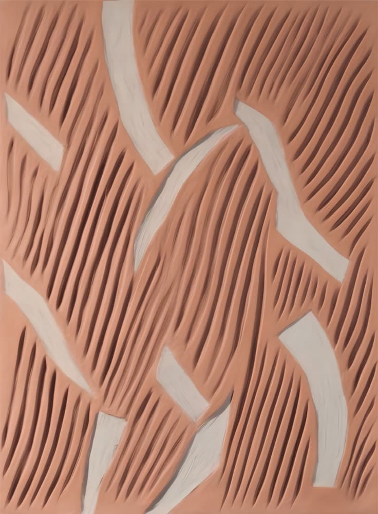 Textured Wavy Pattern by Alma — canvas wall art