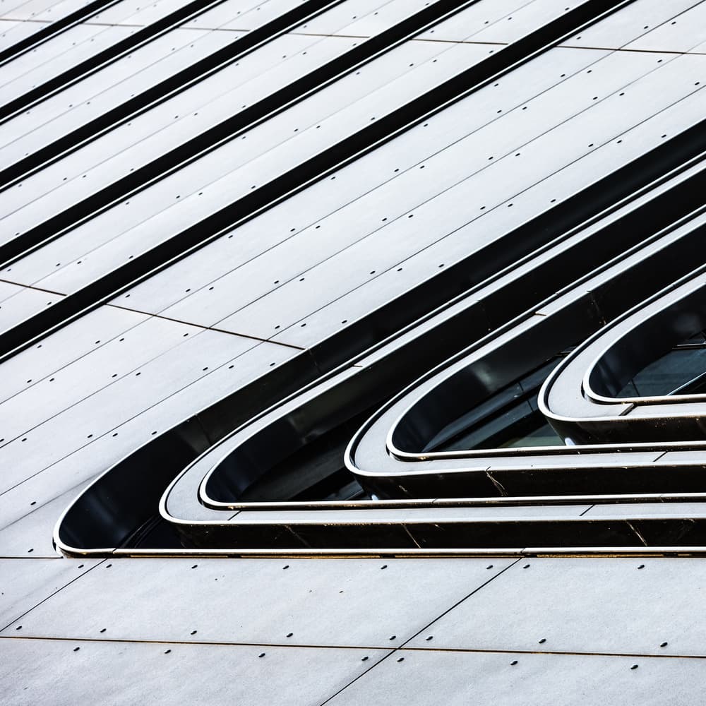 Sleek Urban Architecture by Franco Tessarolo — canvas wall art