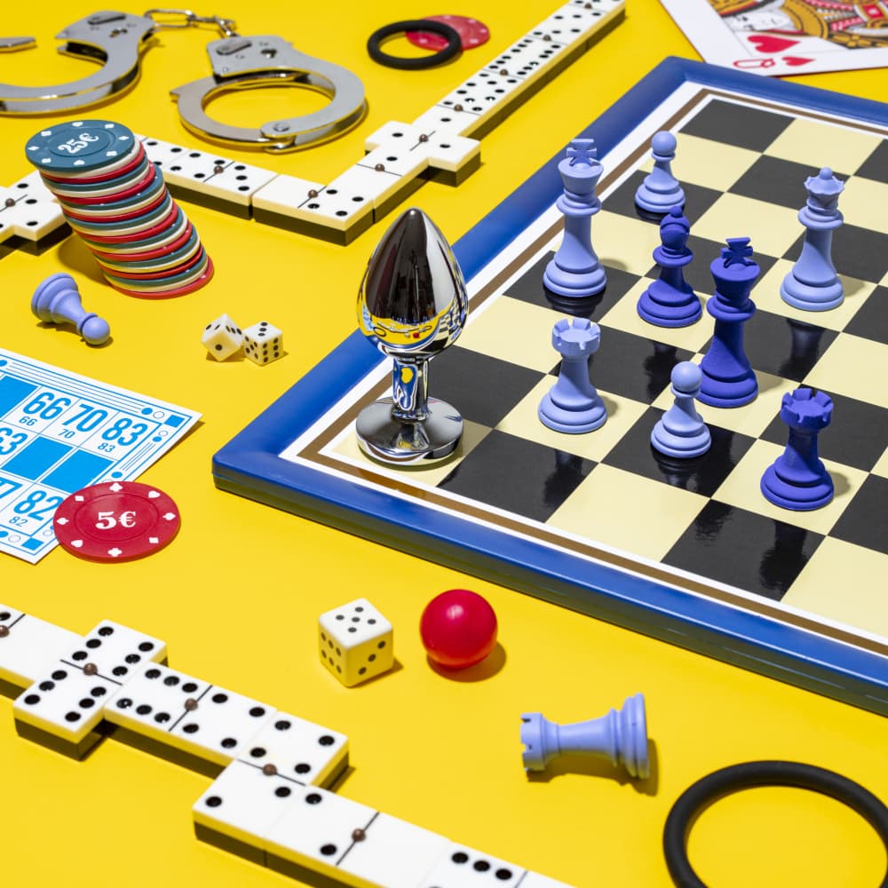 Strategic Adult Play by Julia Ramiro — canvas wall art