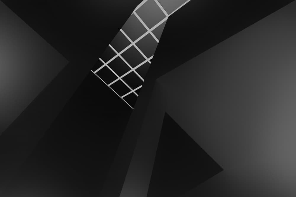 Dark Geometric Angles by Greetje van Son — canvas wall art