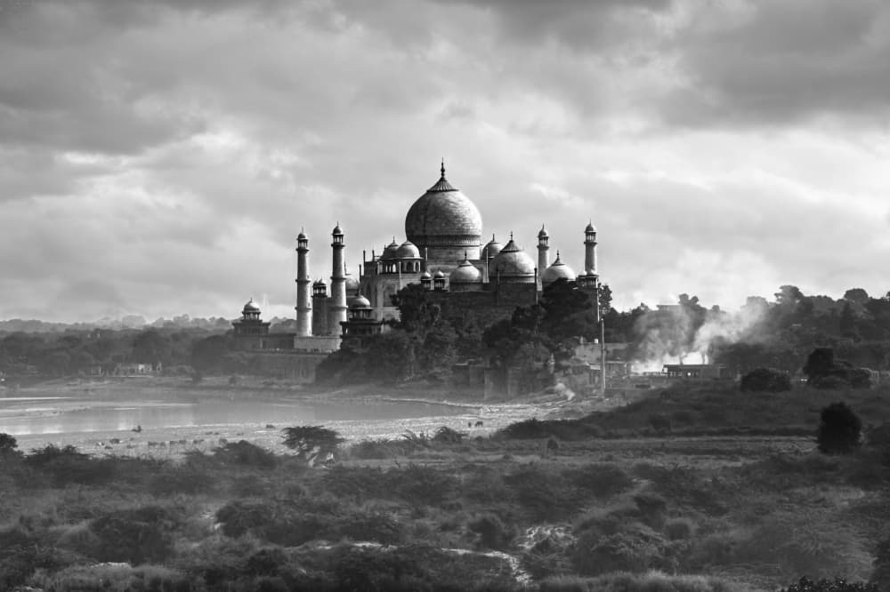 Majestic Taj Mahal by Jian Wang — canvas wall art
