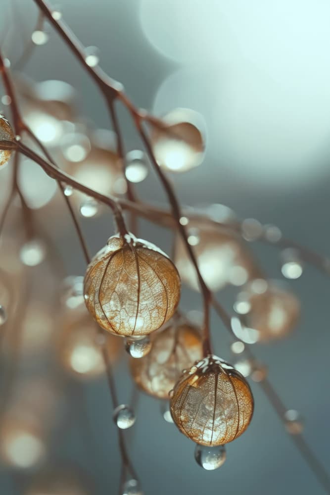 Dewy Elegance by Treechild — canvas wall art