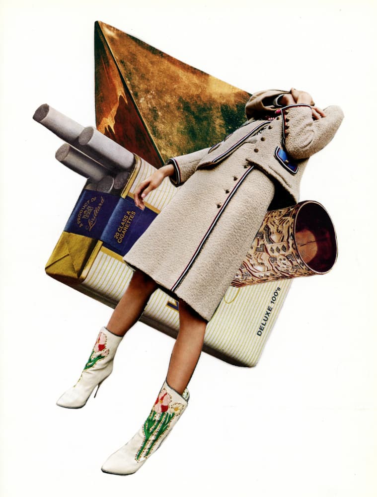 Chic Retro Fashion by Mikhail Siskoff — canvas wall art