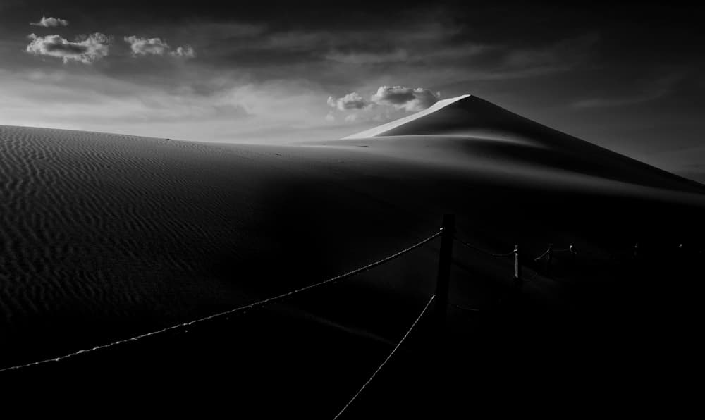 Desert Light and Shadow by Larry Deng APA — canvas wall art