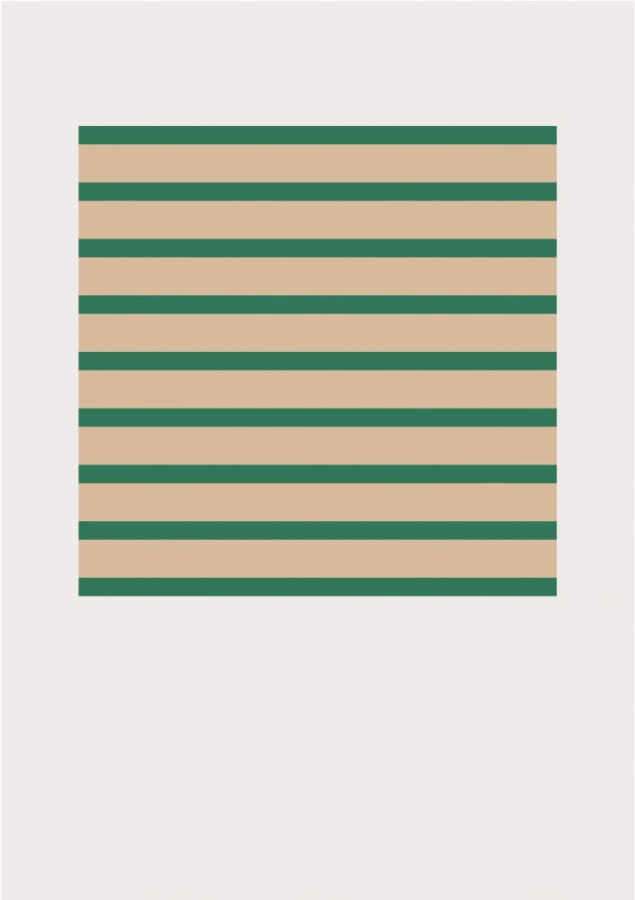 Abstract Horizontal Stripes by FINE FINE STUFF — canvas wall art