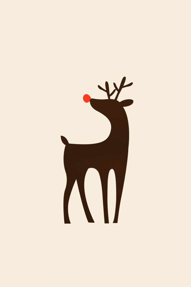 Little Rudoplh by Kubistika — canvas wall art