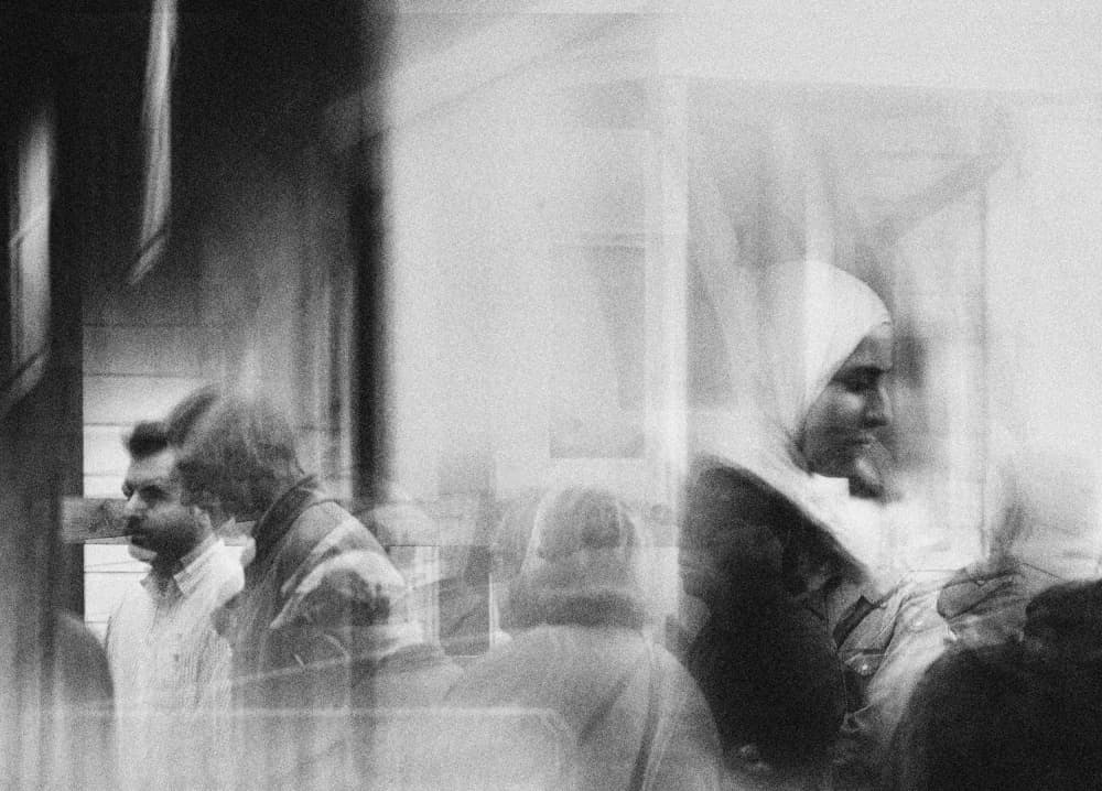 Pensive Urban Moment by Ylva Sjögren — canvas wall art