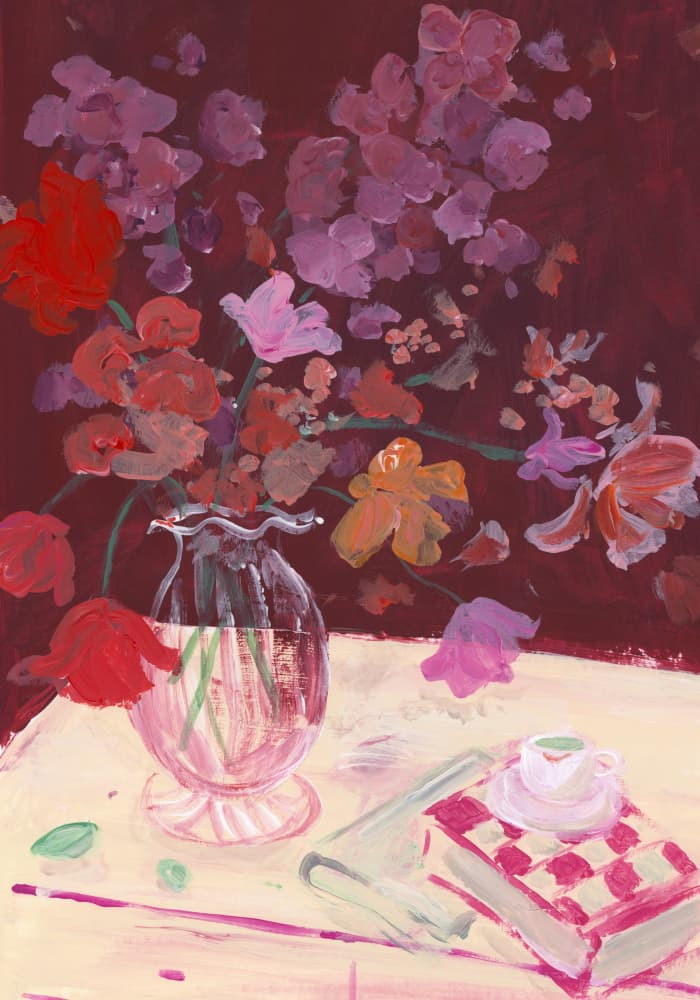 Fall Bouquet by Katharina Puritscher — canvas wall art
