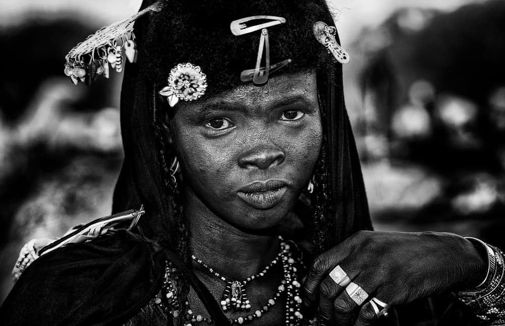 Striking African Gaze by Joxe Inazio Kuesta Garmendia — canvas wall art