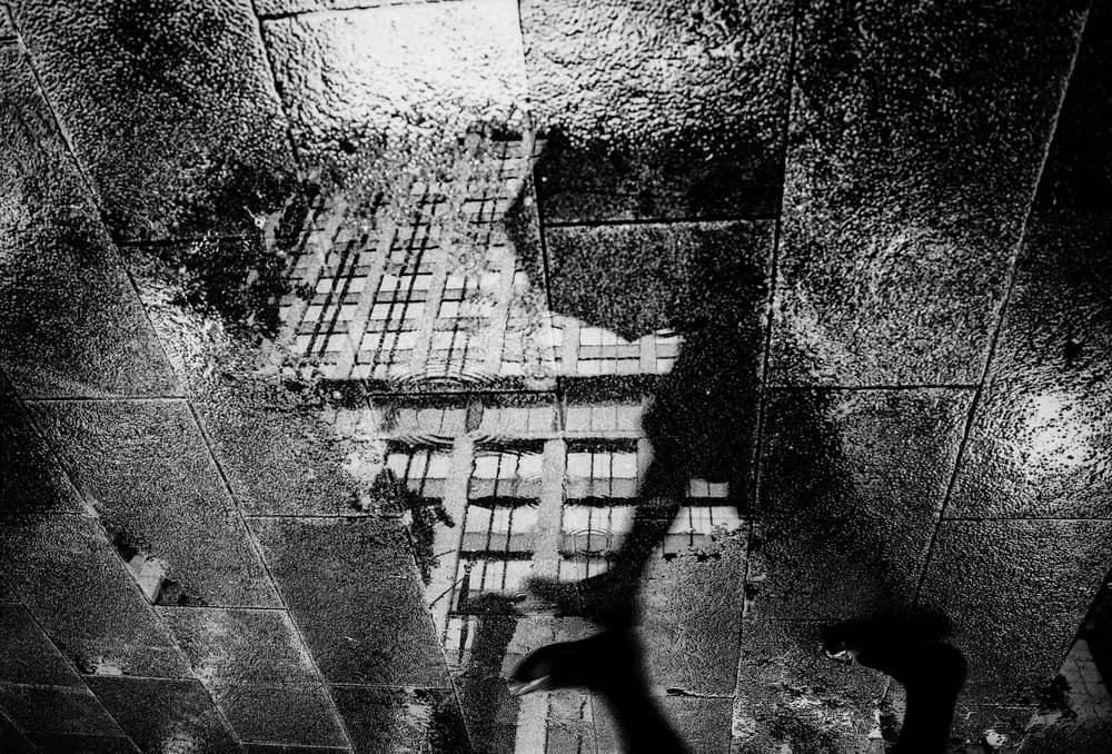 Urban Shadow Reflection by Masahiro Miyagi — canvas wall art