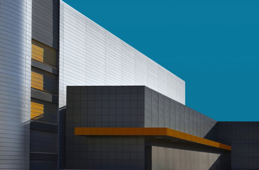 Modern Geometric Architecture by Arnon Orbach — canvas wall art