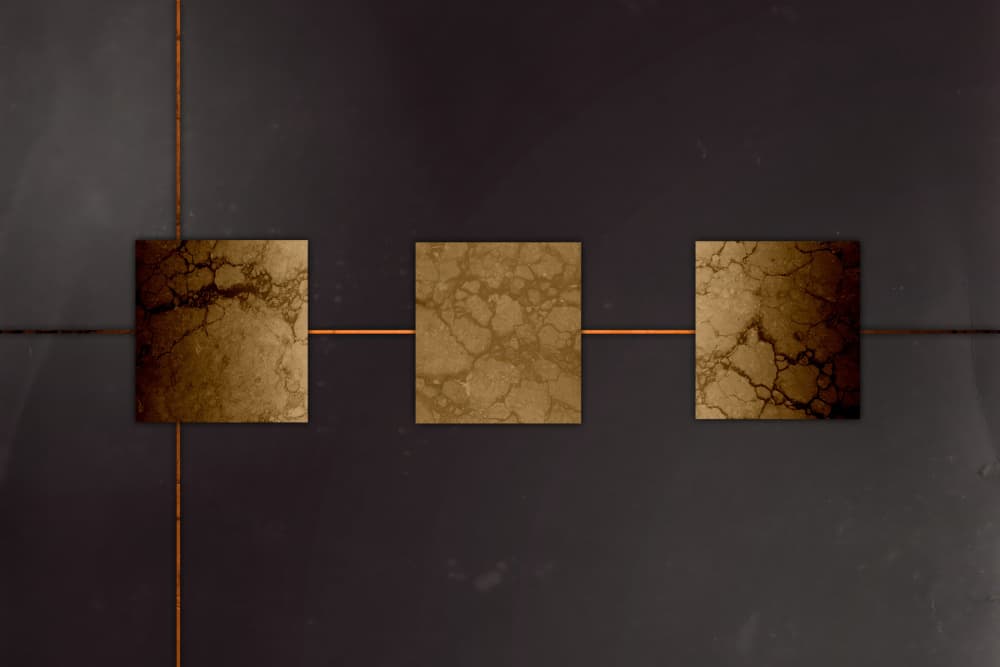 Golden Geometric Connection by Rafal Kulik — canvas wall art