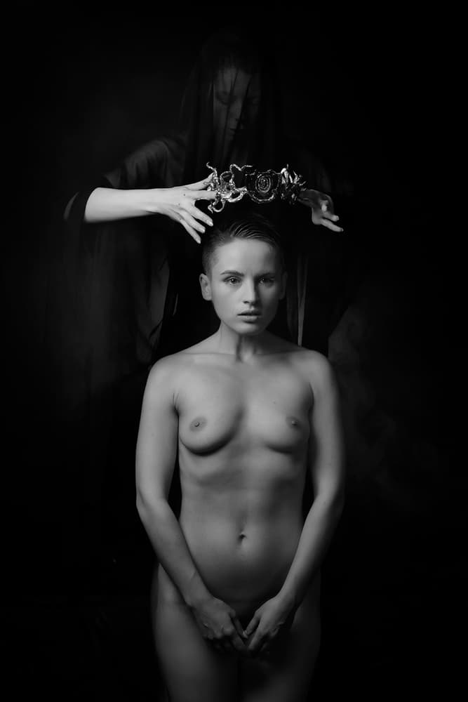 I'am the devil and I Am going to take you by Alexandra Fira — canvas wall art