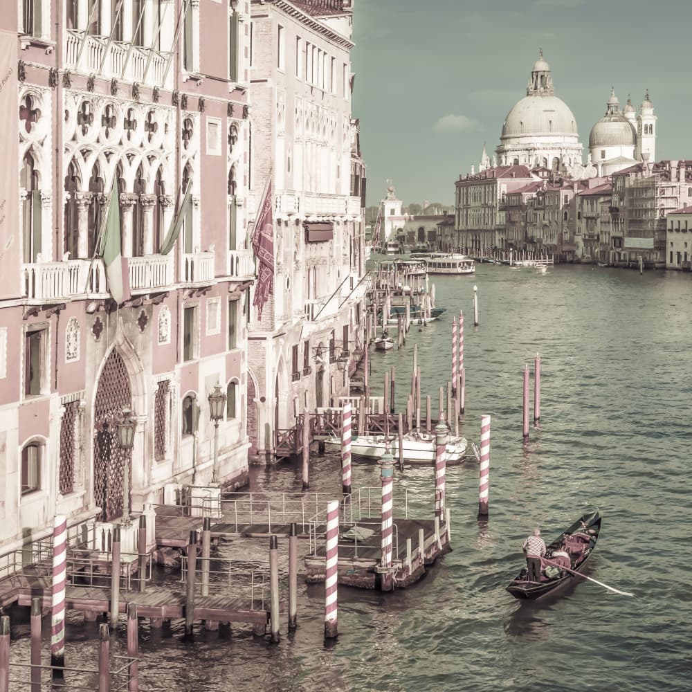 Venetian Grand Canal by Melanie Viola — canvas wall art