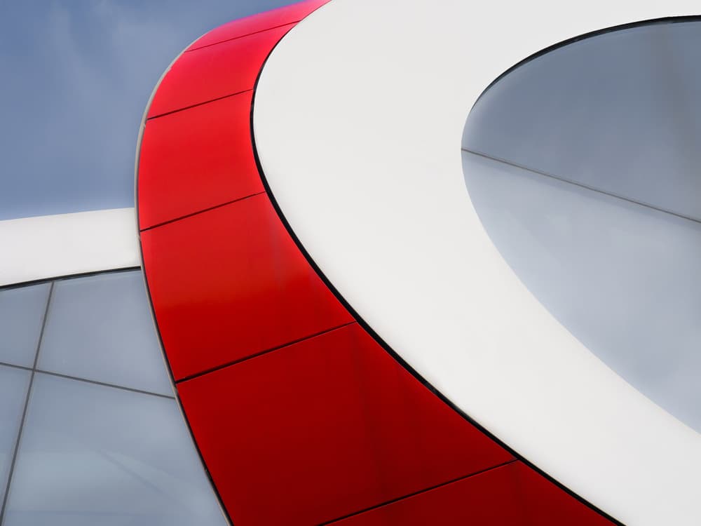 Modern Architectural Curves by Luc Vangindertael (laGrange) — canvas wall art