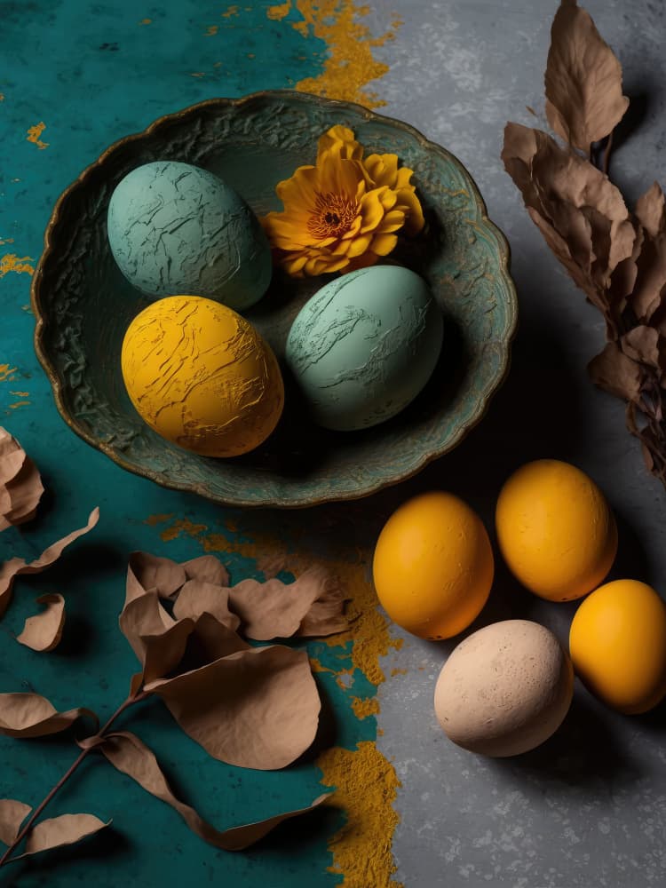 Ethereal Eggs by Treechild — canvas wall art