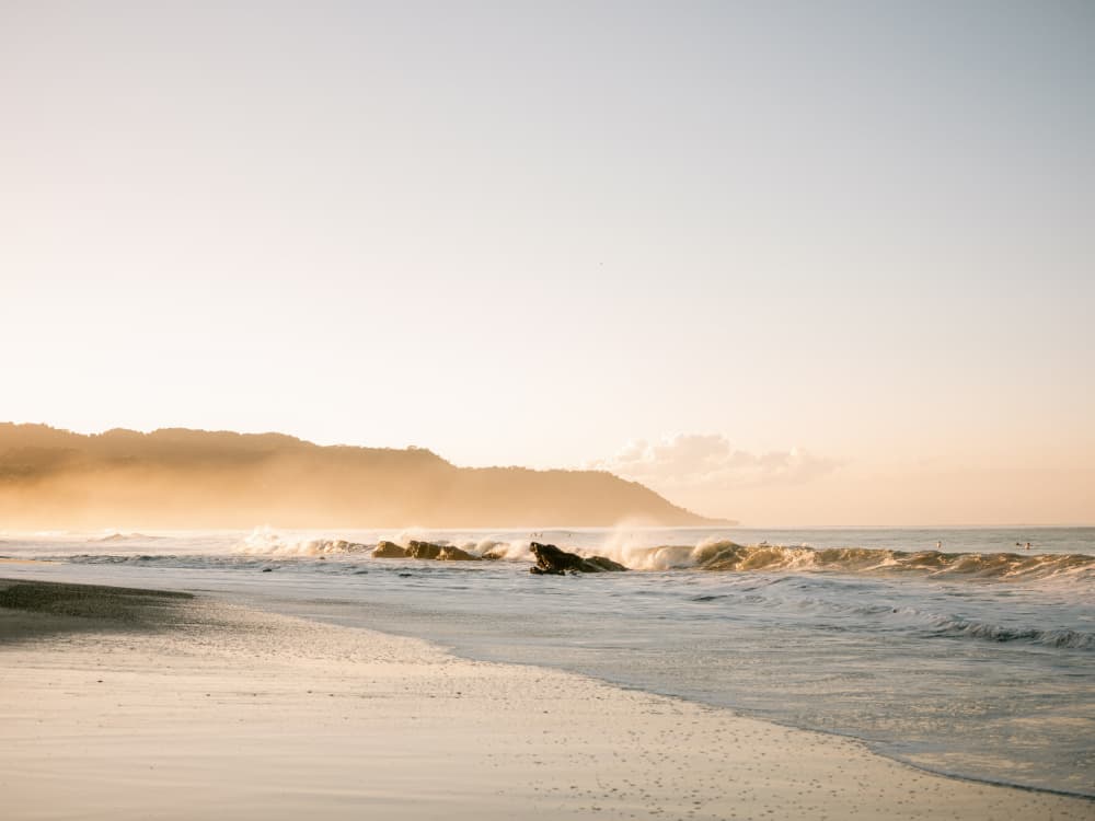 Costa Rica Beach by Raisa Zwart — canvas wall art