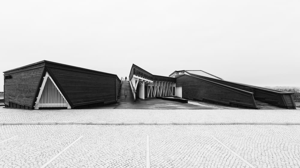 Modern Geometric Architecture by Filipe P Neto — canvas wall art