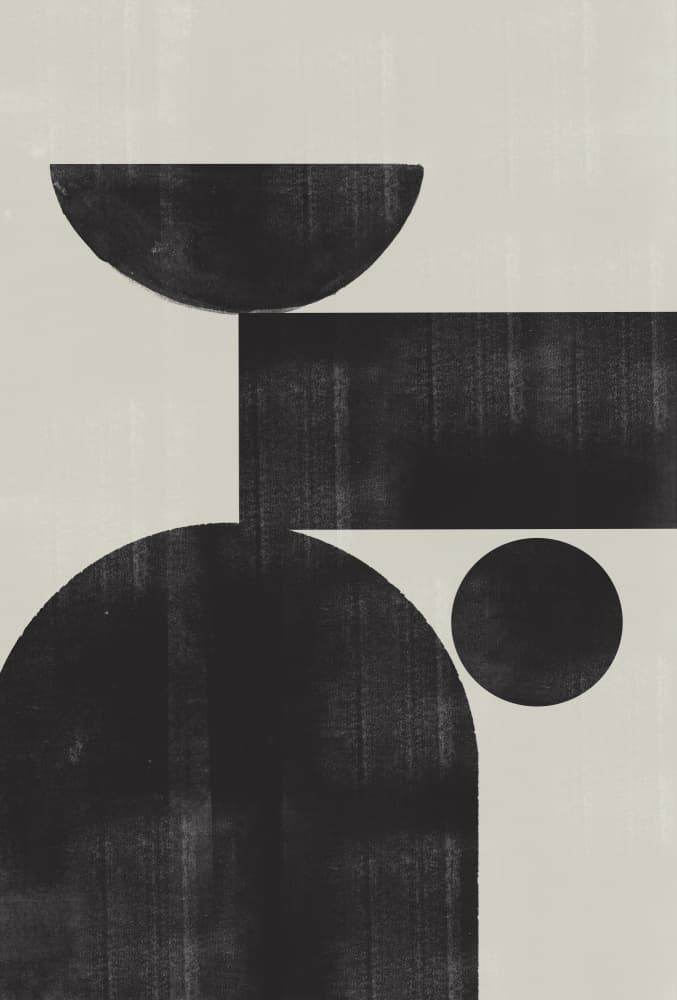 Geometric Harmony by THE MIUUS STUDIO — canvas wall art