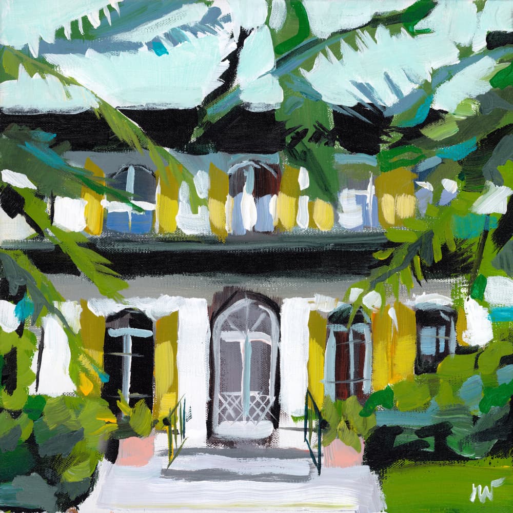 Hemingway House by Jenny Westenhofer — canvas wall art