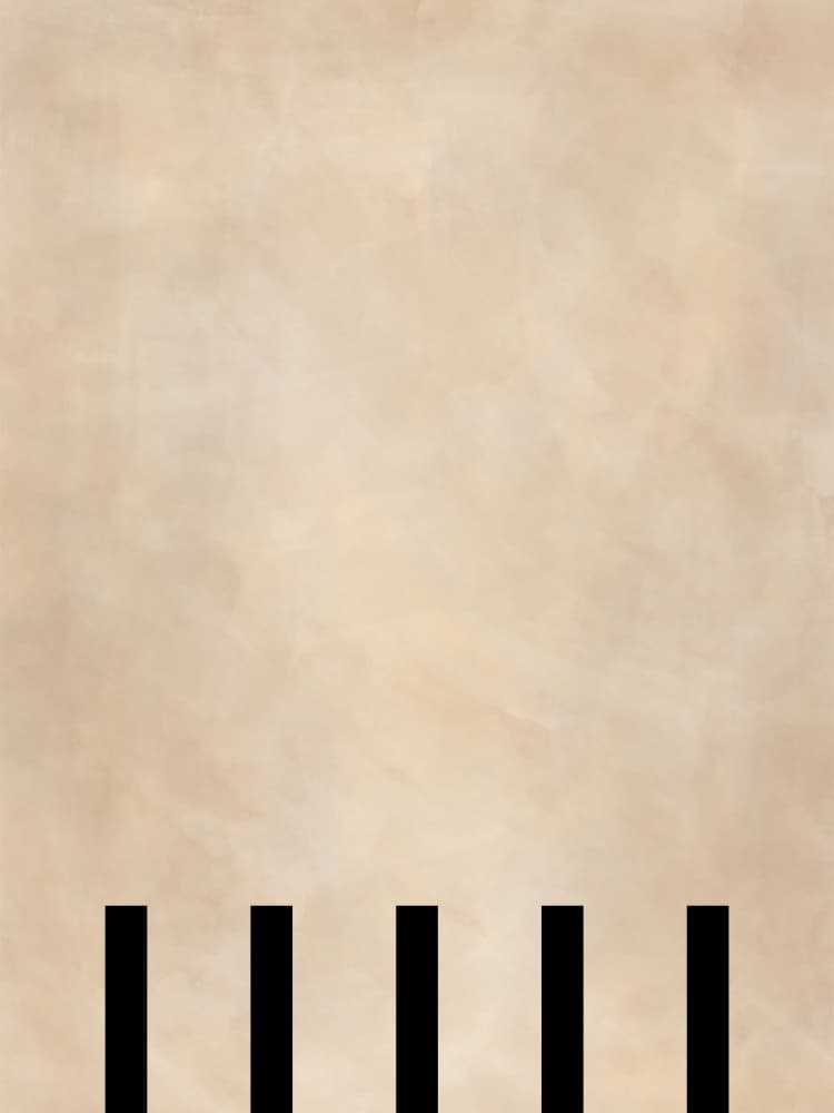 Minimal Vertical Lines by Elena Ristova — canvas wall art