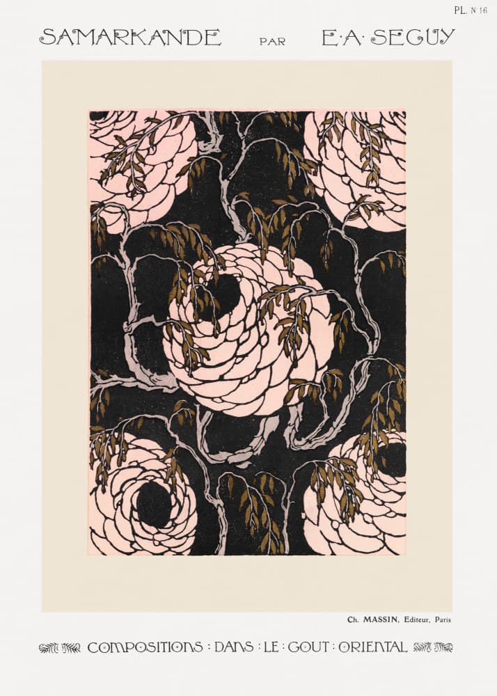 Samarkande 16 by Emile Alain Seguy — canvas wall art