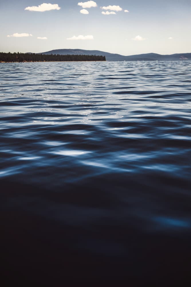 Calm Water Horizon by Tim Mossholder — canvas wall art