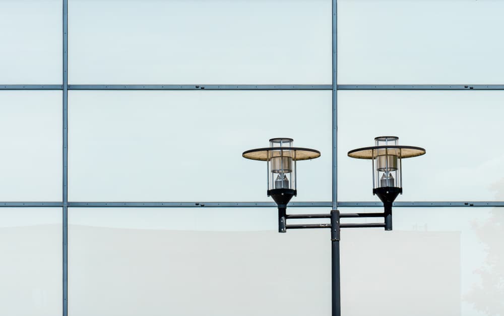 Modern Urban Lamps by Markus Auerbach — canvas wall art