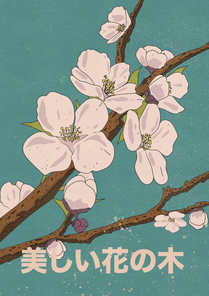 Spring Blossom Branch by Nicholas — canvas wall art