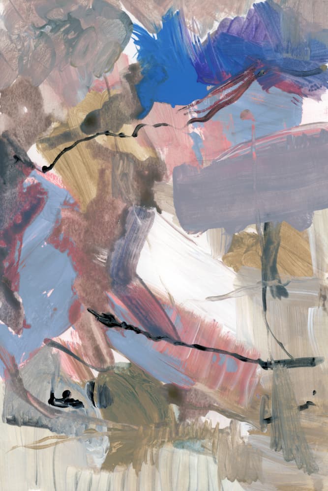 Dynamic Abstract Strokes by cartissi — canvas wall art