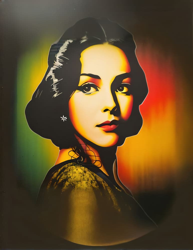 Vibrant Pop Art Woman by Cicero Spin — canvas wall art