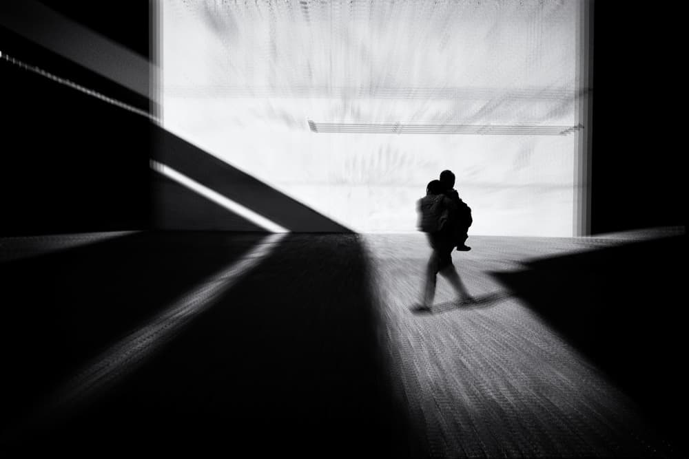 Walking Towards Light by Florentinus Joseph — canvas wall art
