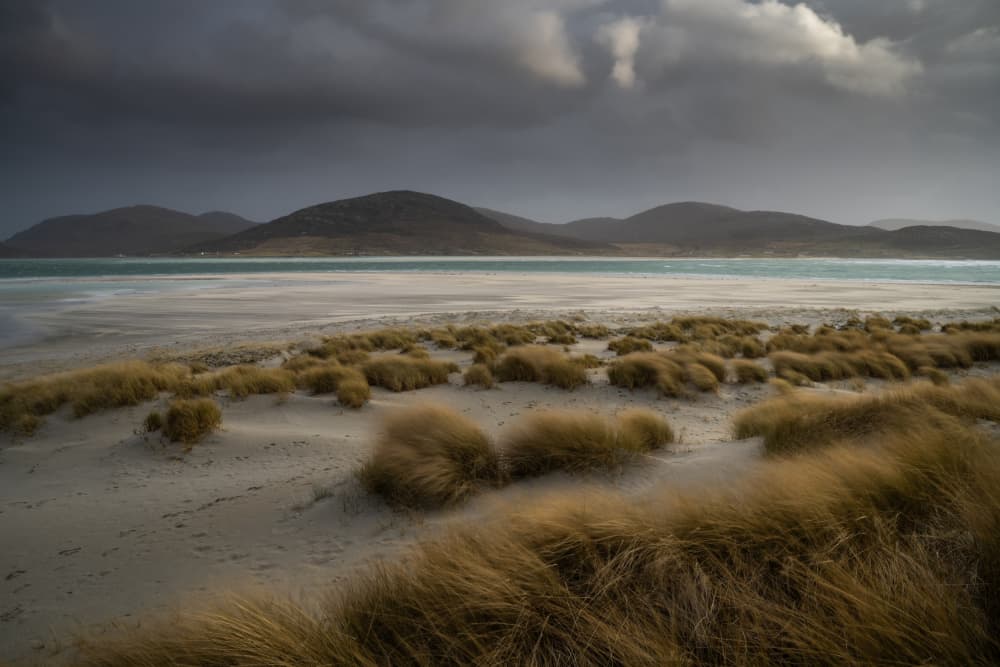 Dramatic Beach Landscape by Ulrike Eisenmann — canvas wall art
