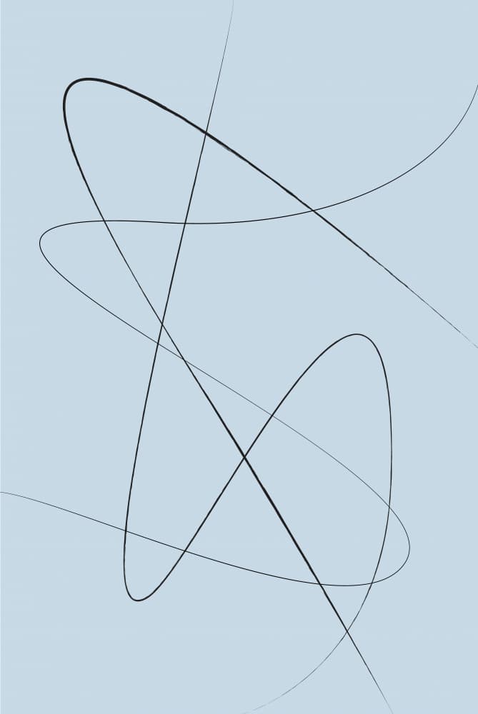 Flowing Abstract Lines by Oju Design — canvas wall art