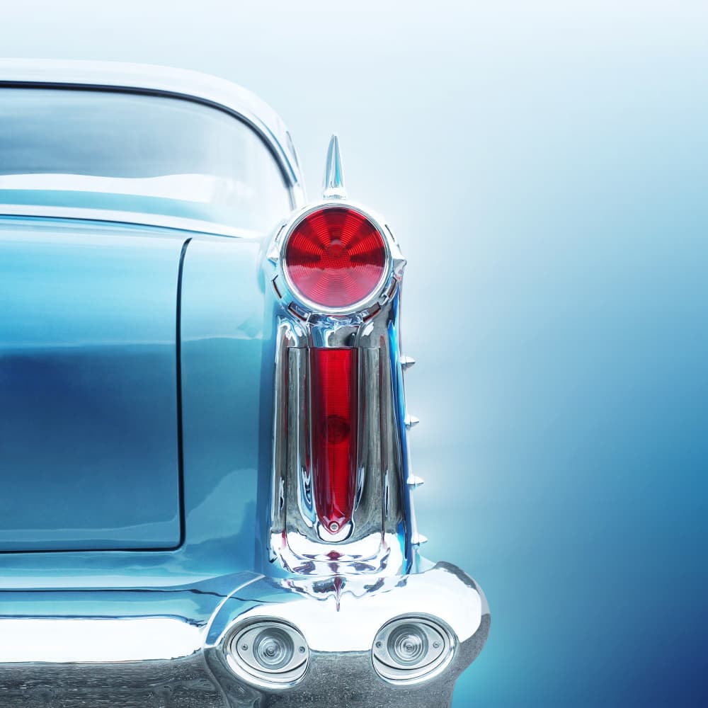 Vintage Car Taillight by Beate Gube — canvas wall art