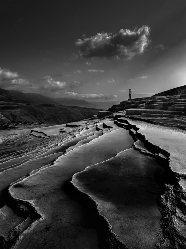 Mountain Terraces View by Abbas Arabzadeh — canvas wall art