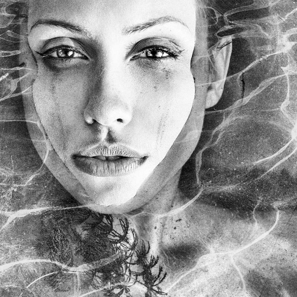 Ethereal Water Portrait by Vadim Fedotov (Vadius) — canvas wall art