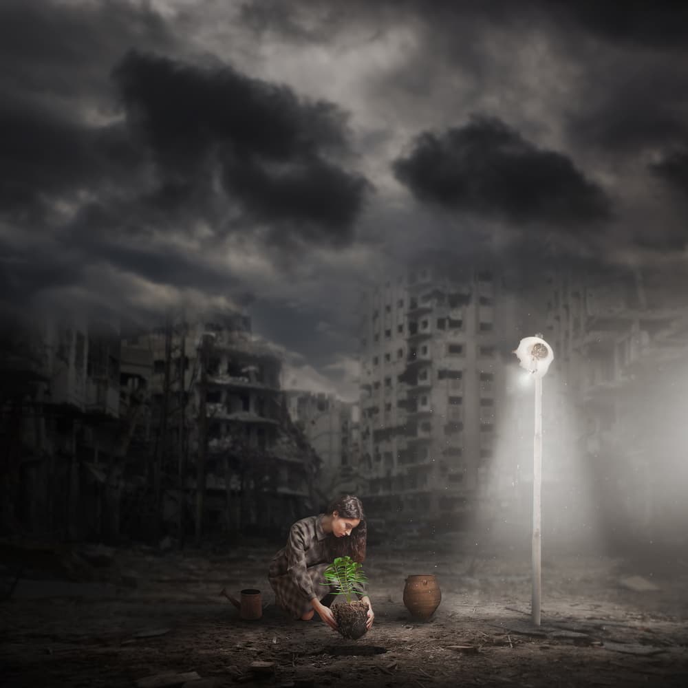 Light Of Hope by Martin Marcisovsky — canvas wall art