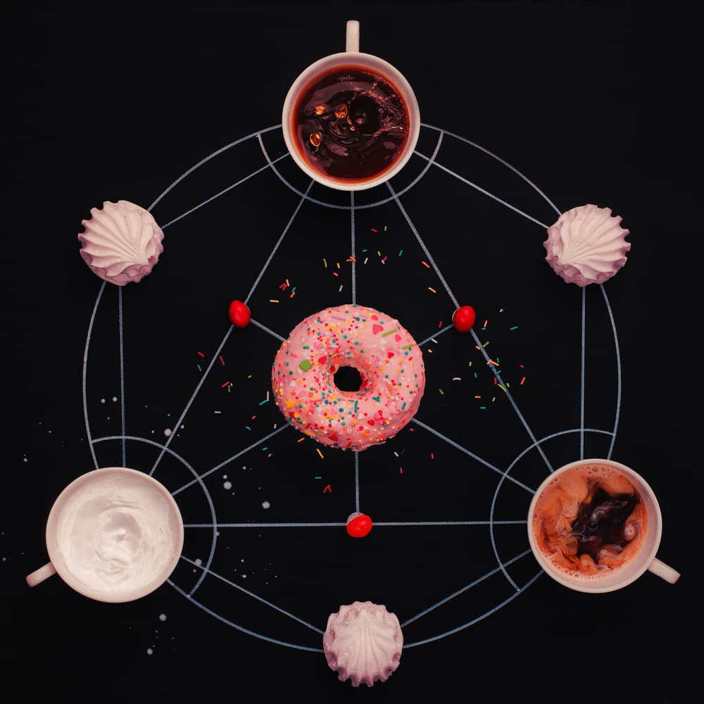 Sweet Treats Geometry by Dina Belenko — canvas wall art