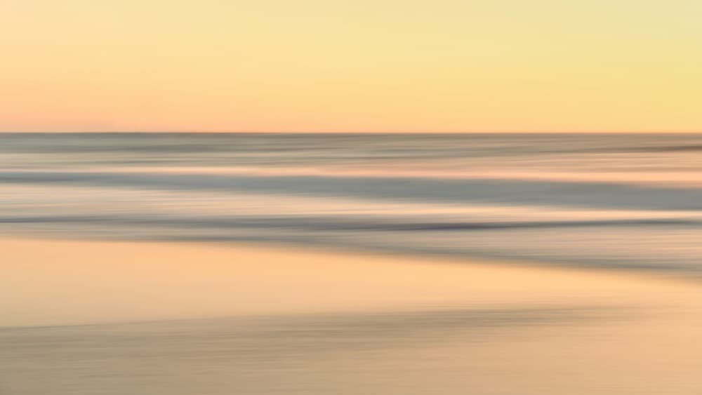 Soft Ocean Horizon by Nuno Borges — canvas wall art