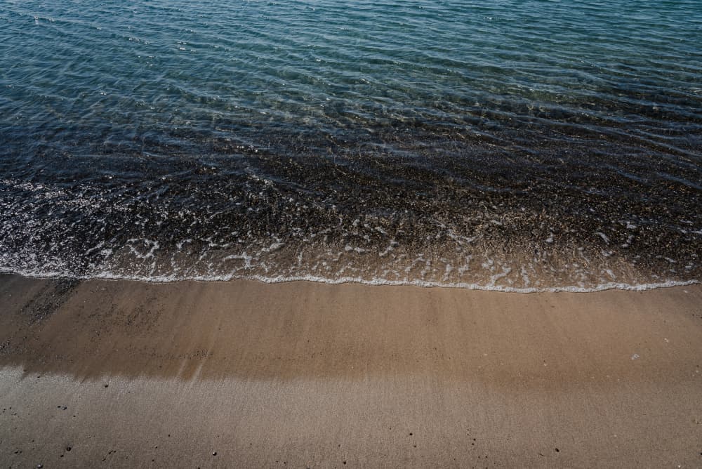 Gentle Ocean Waves by Photolovers — canvas wall art