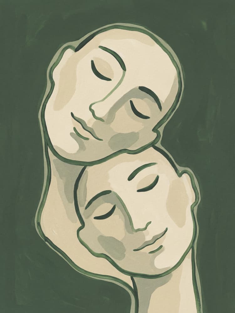 Peaceful Embrace by Andreas Magnusson — canvas wall art