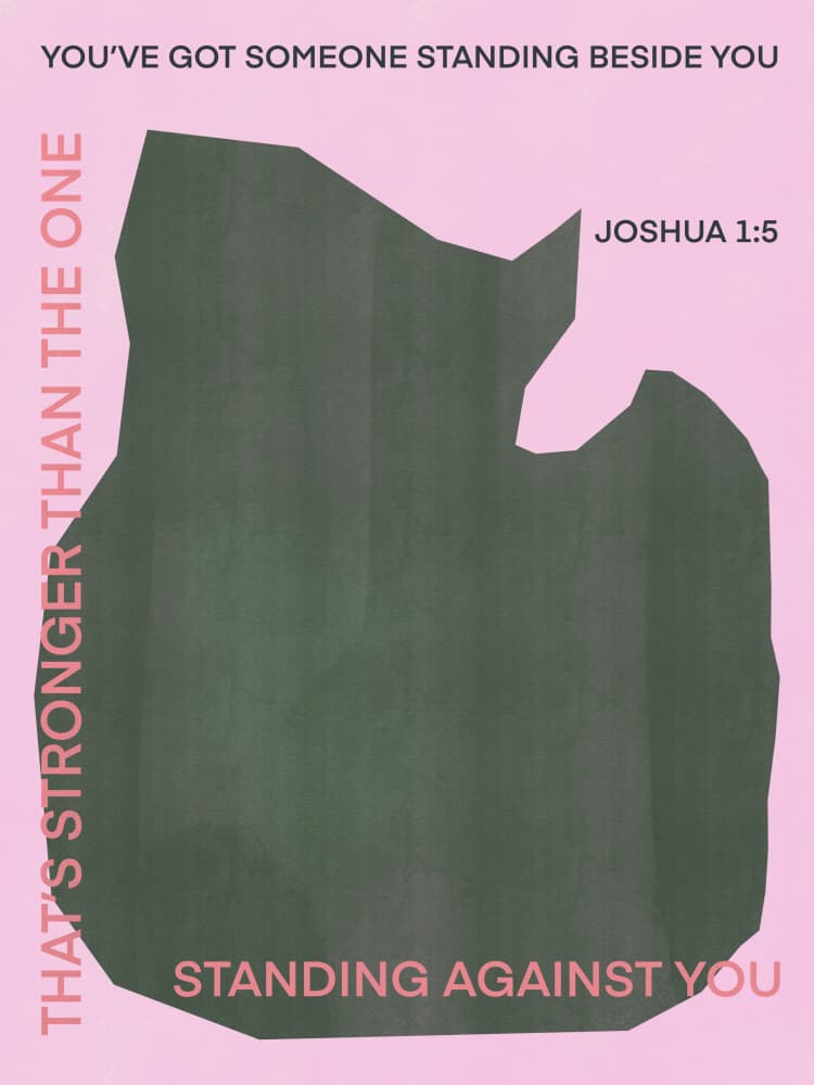 Strength In Scripture by Little Dean — canvas wall art
