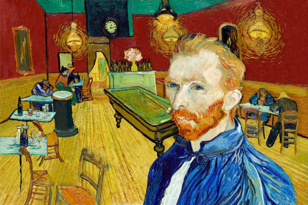 Night Cafe Portrait