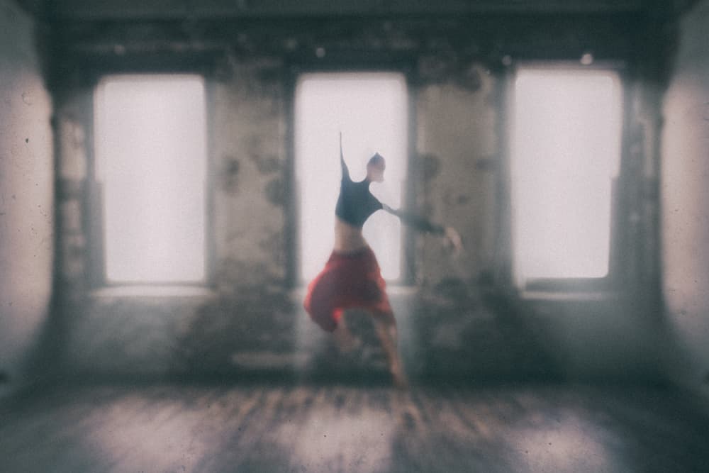 Ethereal Dancer In Light by Rob Li — canvas wall art