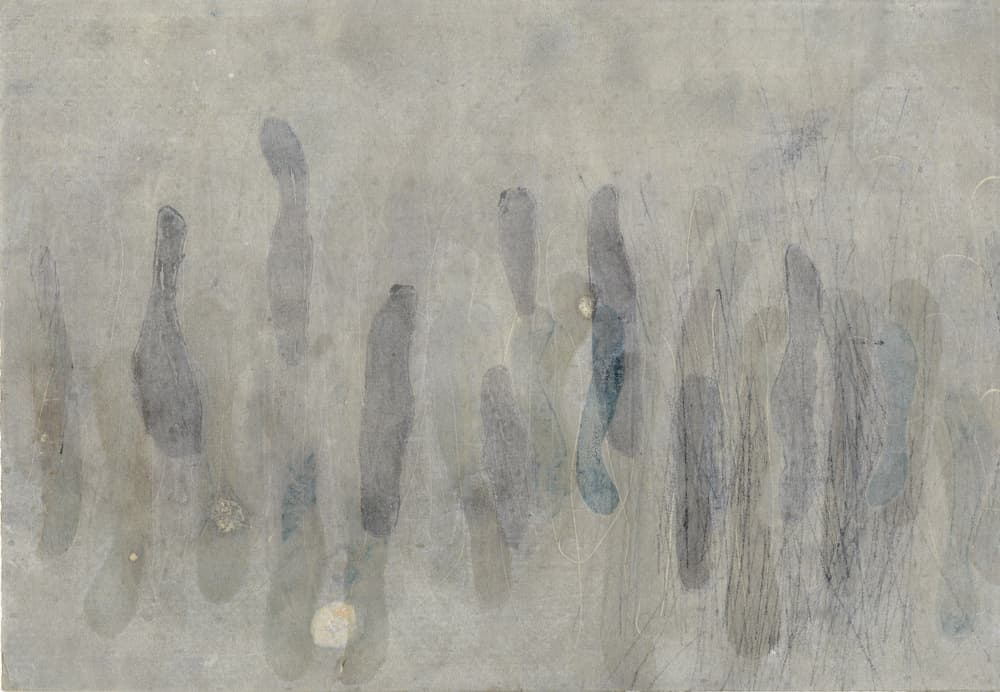 Serene Abstract Shapes by Susan Smereka — canvas wall art