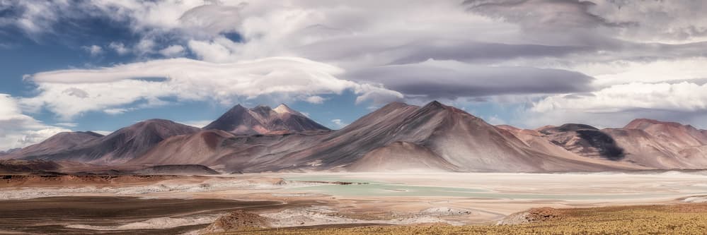 Dramatic Desert Mountains by Adhemar Duro — canvas wall art