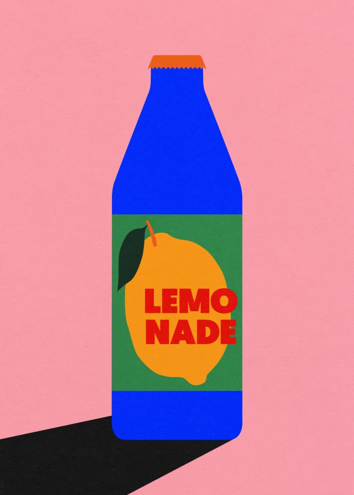 Lemo Nade by Rosi Feist — canvas wall art