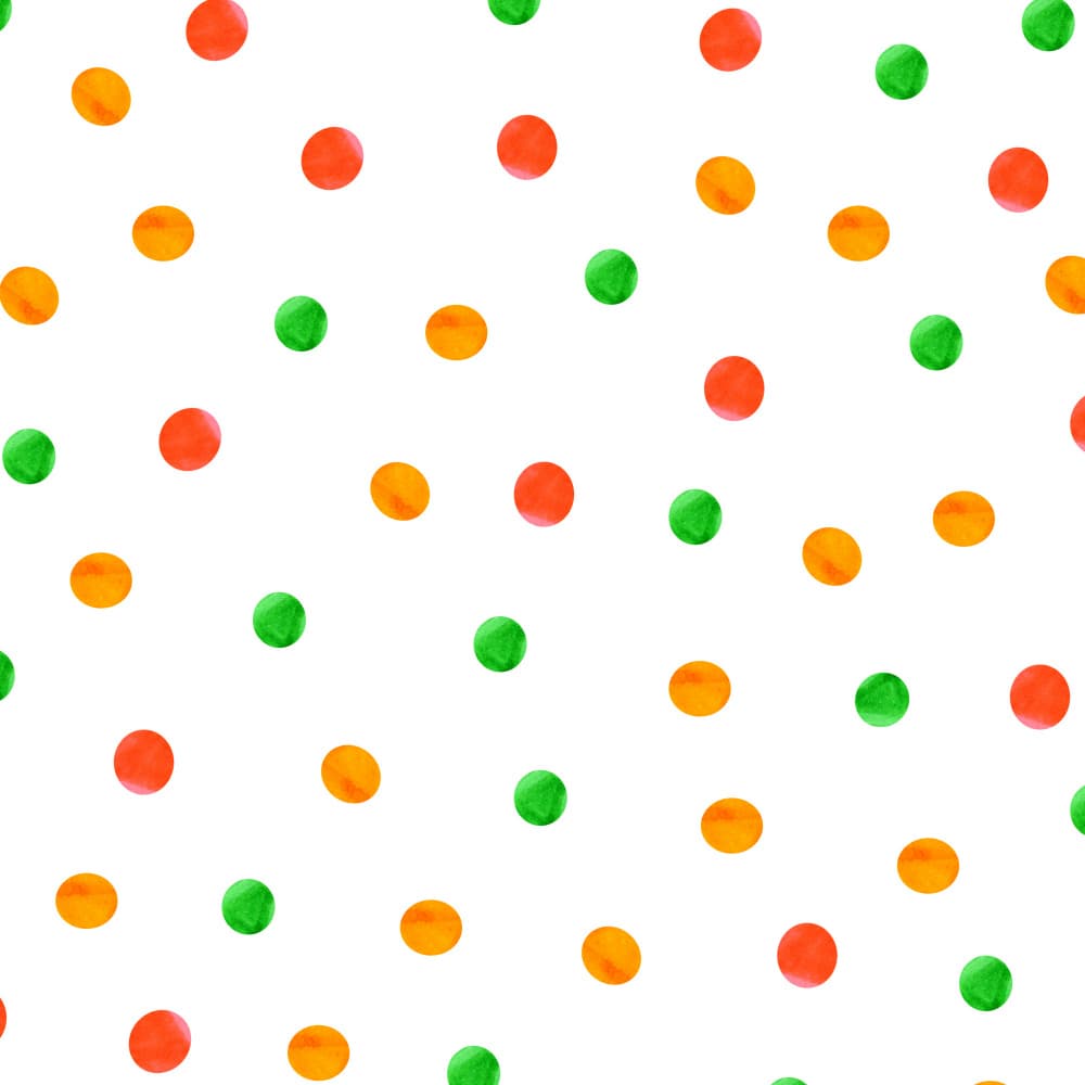 Playful Watercolor Dots by Michele Channell — canvas wall art