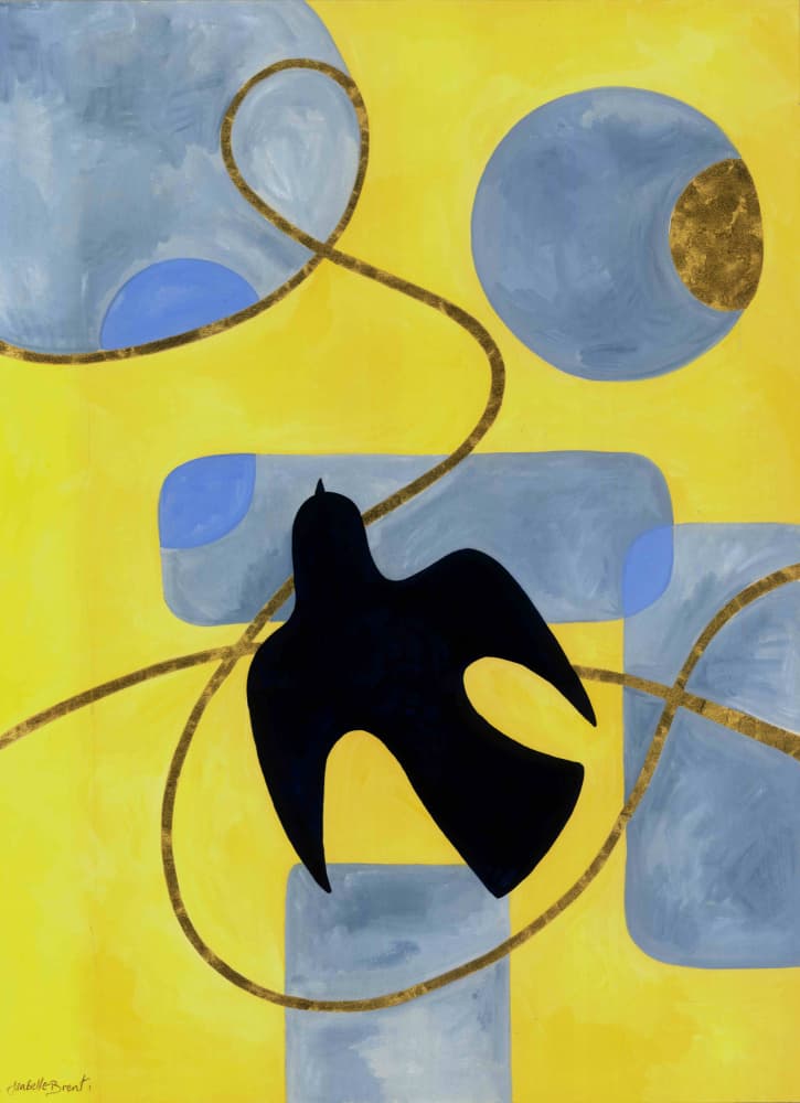 Celestial Flight by Isabelle Brent — canvas wall art